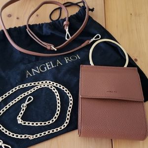 Angela Roi Ella crossbody with extra chain strap